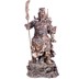 Legendás kínai hadvezér, Guan Yu - bronz szobor  képe